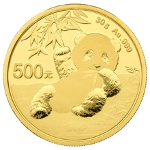 Panda Cinese 30g d'Oro 2020