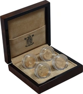2004 - 2007 Proof £1 d'Oro - Valuta UK - Collezione i Quattro Ponti