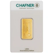 C. Hafner Lingottino d'Oro 10 Grammi