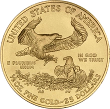 2018 Eagle Americana d'Oro 1/2oz