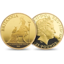 2013 Proof Britannia d'Oro - Cofanetto da 3 Monete