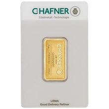C. Hafner Lingottino d'Oro 5 Grammi