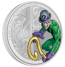 2023 Moneta d'Argento proof - L'Enigmista - I cattivi della DC