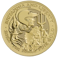 2024 Moneta d'Oro 1oz Britannia & Liberty