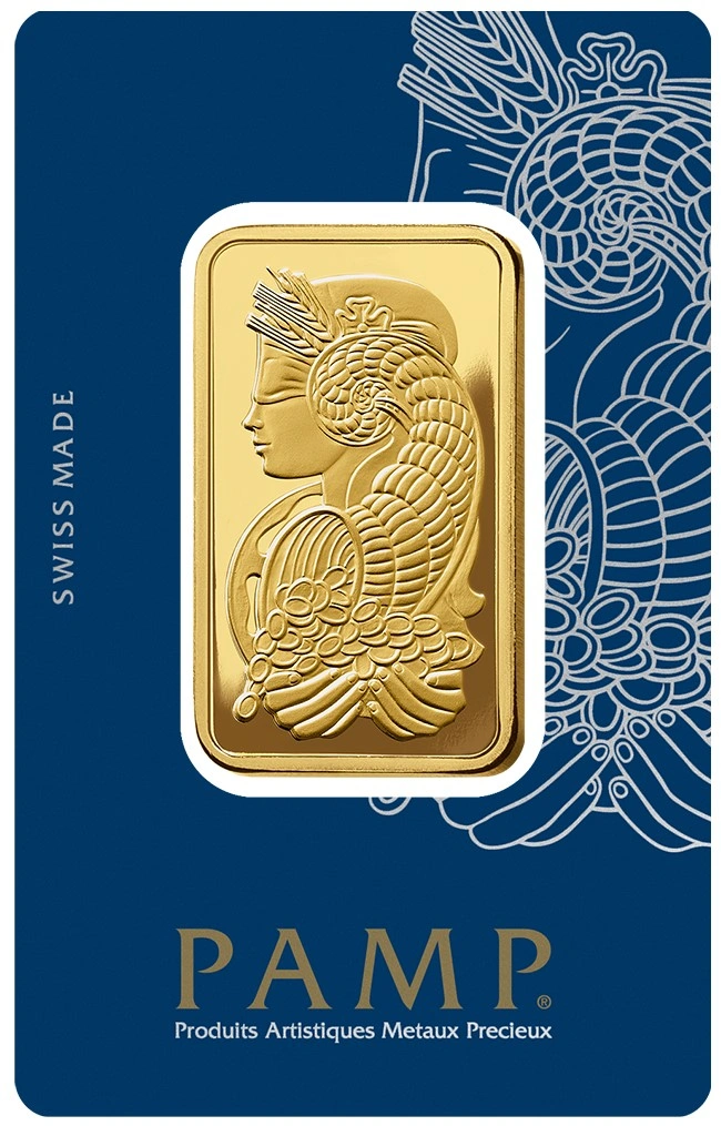 PAMP 3 Tola Lingottino d'Oro