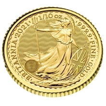 2021 Britannia d'Oro 1/10oz