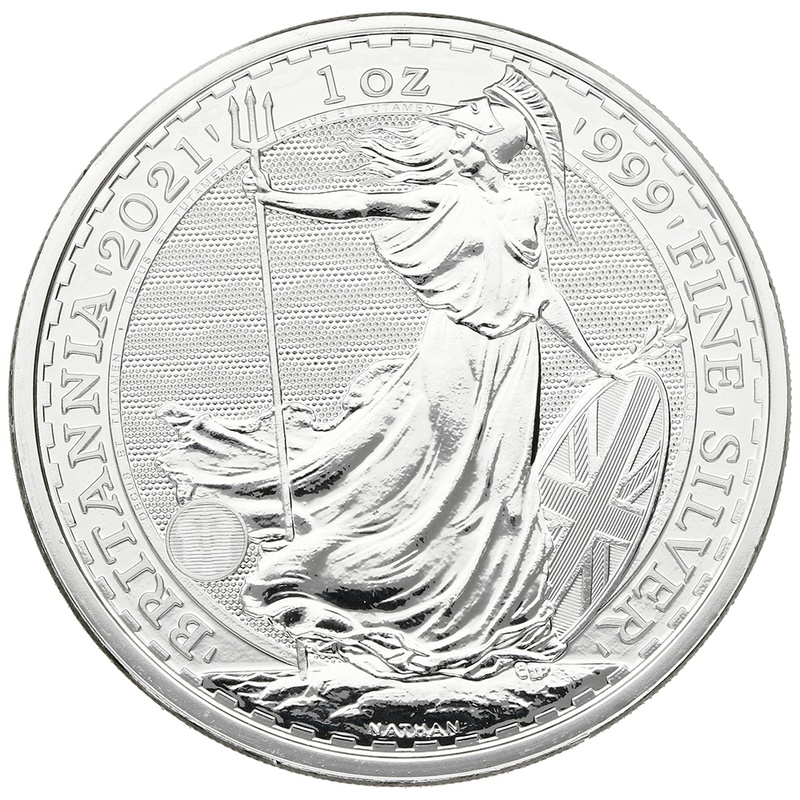 2021 Britannia One Ounce Silver Coin