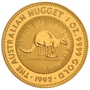 1992 Nugget Australiana d'Oro 1oz