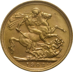 1902 Sterlina - Edoardo VII - M