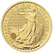 2025 Britannia d'Oro 1/2 oz