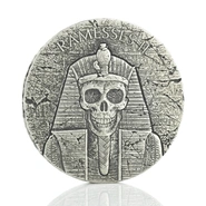 2017 Moneta d'argento 2oz Faraone Ramesses II - Dopo la Vita