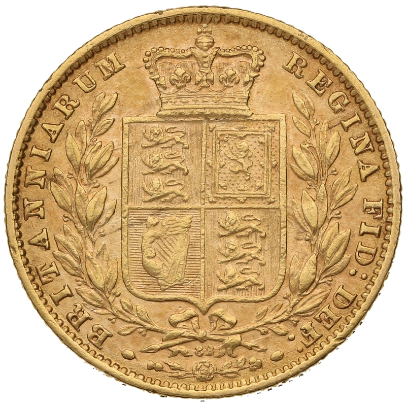 1870 Sterlina - Vittoria Giovane - Stemma Coronato - Londra