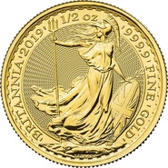 2019 Britannia d'Oro 1/2 oz