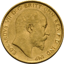 1910 Mezza Sterlina - Edoardo VII - S