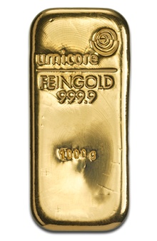 Umicore 1 Kg Lingotto d'Oro