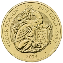 2024 Drago dei Tudor - Tudor Beasts 1oz Moneta d'oro