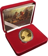 2005 - Quintupla Sterlina Proof Horatio Nelson con Cofanetto