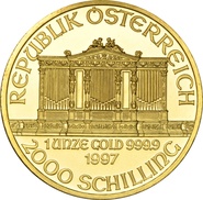 1997 Philharmonic Austriaca d'Oro 1oz