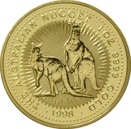 1998 Nugget Australiana d'Oro 1oz