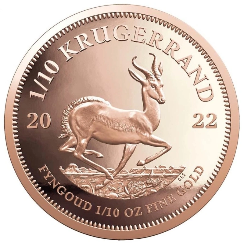 2022 Krugerrand d'Oro 1/10oz
