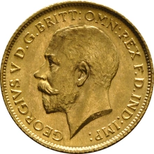 1915 Mezza Sterlina - Giorgio V - S