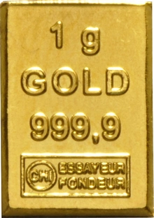 Lingottino d'Oro 1 Grammo già Circolato
