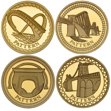 2003 Proof £1 d'Oro - Valuta UK - Collezione i Quattro Ponti