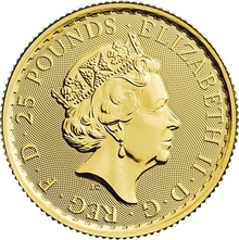 2019 Britannia 1/4oz d'Oro