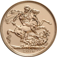 2016 Sterlina d'oro