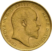 1906 Sterlina - Edoardo VII - M