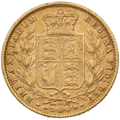 1870 Sterlina - Vittoria Giovane - Stemma Coronato - Londra