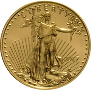 2017 Eagle Americana d'Oro 1/4oz