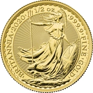 2020 Britannia d'Oro 1/2oz
