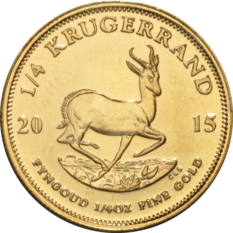 2015 Krugerrand d'Oro 1/4oz