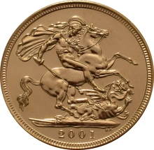 2001 Sterlina d'Oro
